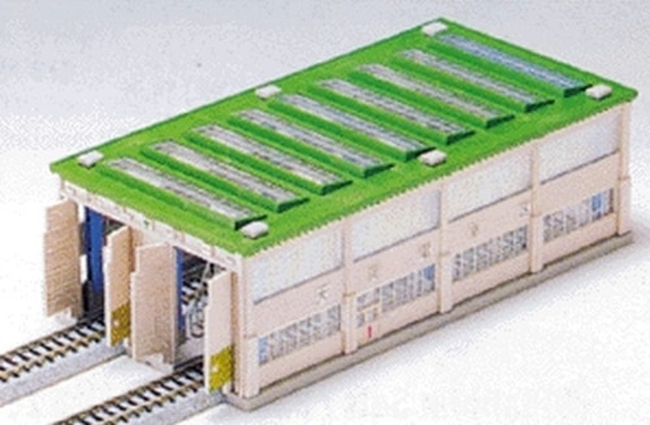 Kato ~ N Scale ~ UniTrack 2 Stall Long Engine House ~ 23-300