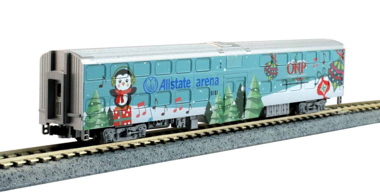 Kato ~ N Scale ~ Operation North Pole Christmas Train F40PH ~ 6pcs