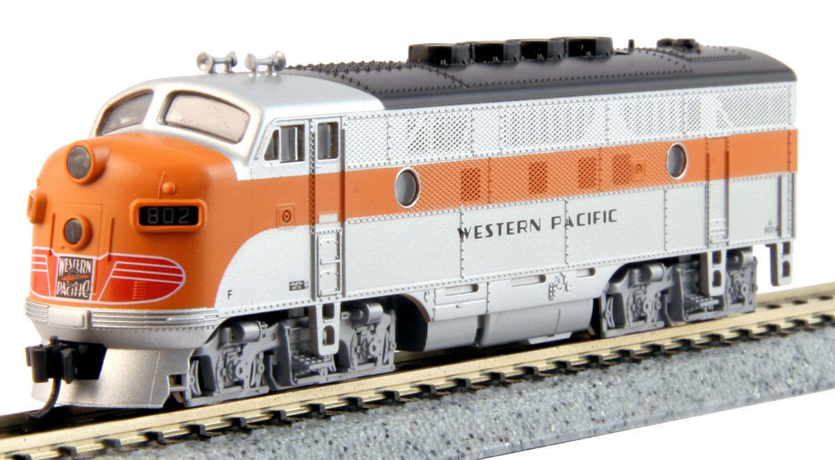 Kato ~ N Scale ~ F3A F3 Western Pacific #803 With DCC ~ 176
