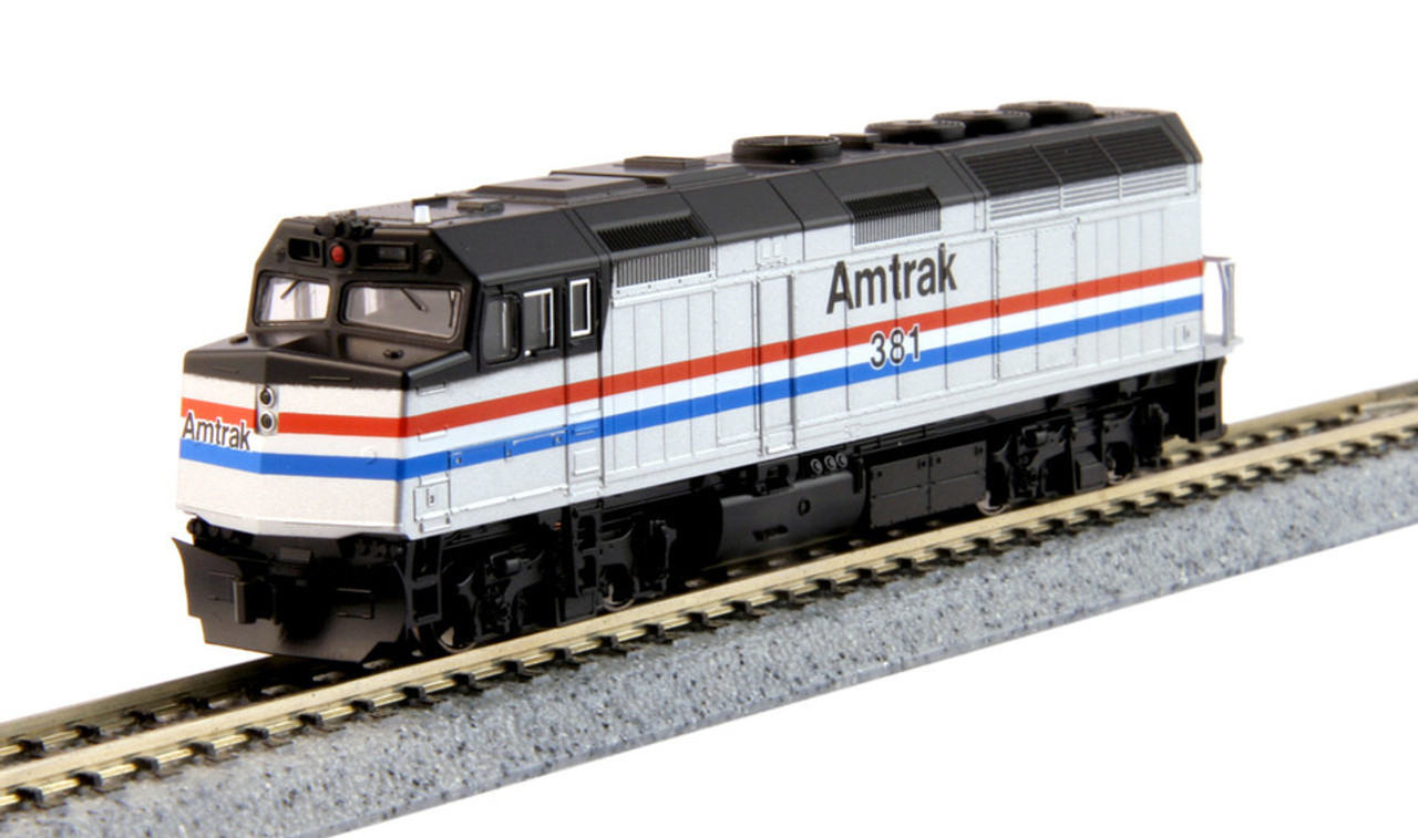 KATO N 381+115 Kato ~ N Scale ~ Amtrak EMD F40PH Phase III #381 DCC