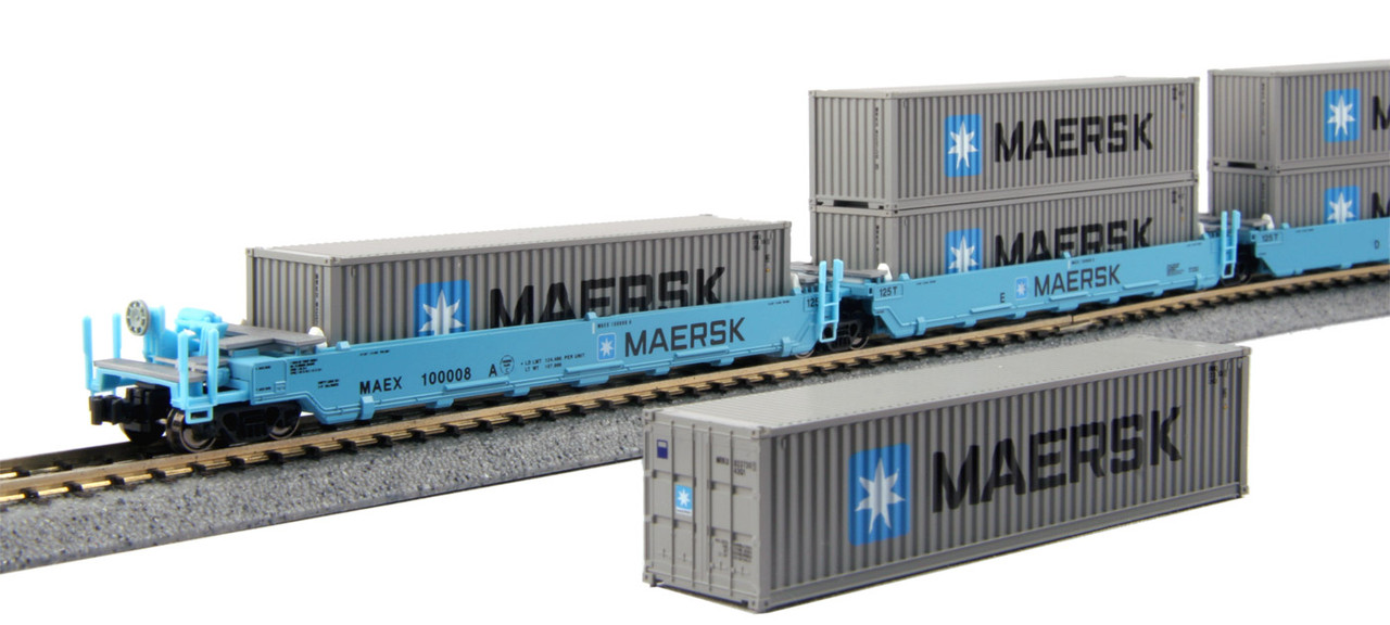 KATO USA ダブルスタック貨物　5両セットx2 KATO USA ダブルスタック貨物 5両セットx2（KATO鉄道模型