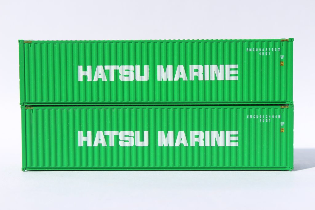 Jacksonville Terminal JTC ~ N Scale ~ Hatsu Marine 40' HIGH CUBE