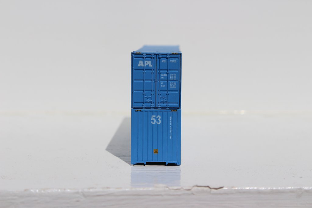 Jacksonville Terminal JTC ~ N Scale ~ APL 53' HIGH CUBE 6-42-6