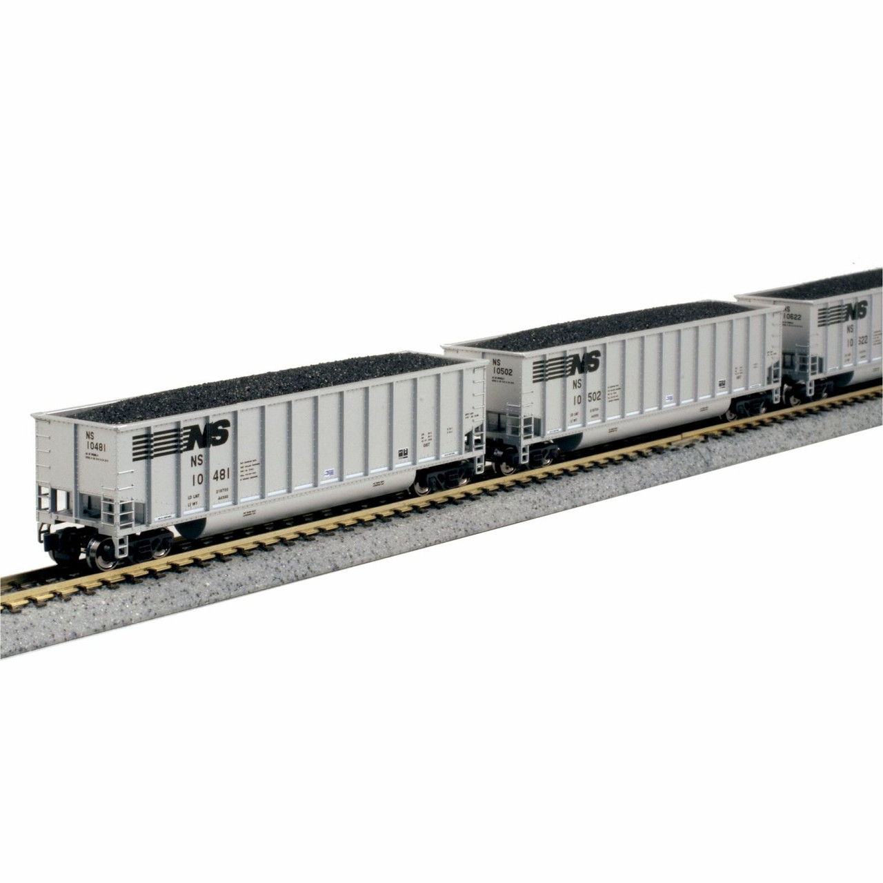 Kato ~ N Scale ~ Bethgon Coalporter ~ 8 Car Set ~ Norfolk Southern