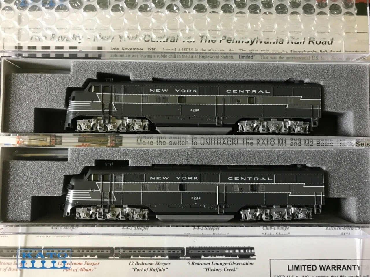 KATO ニューヨークセントラル 20世紀特急フルセット 【公式通販】
