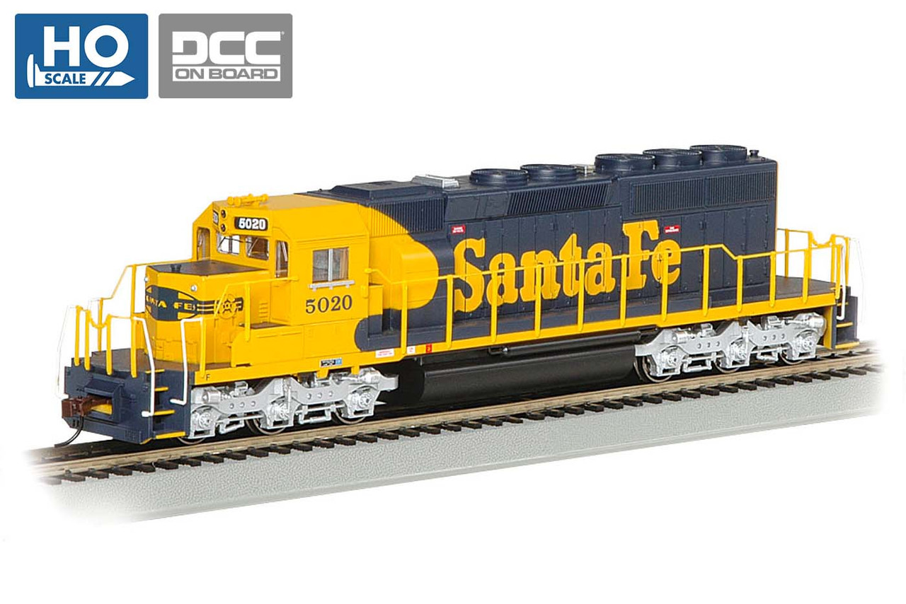 Bachmann ~ HO Scale ~ EMD SD40-2 - Santa Fe #5020 ~ DCC ~ 60913
