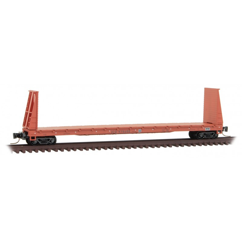 マイクロトレイン　フラットカー　等 Micro Trains ~ Z Scale ~ Illinois Central Gulf ~ Bulkhead Flat Car