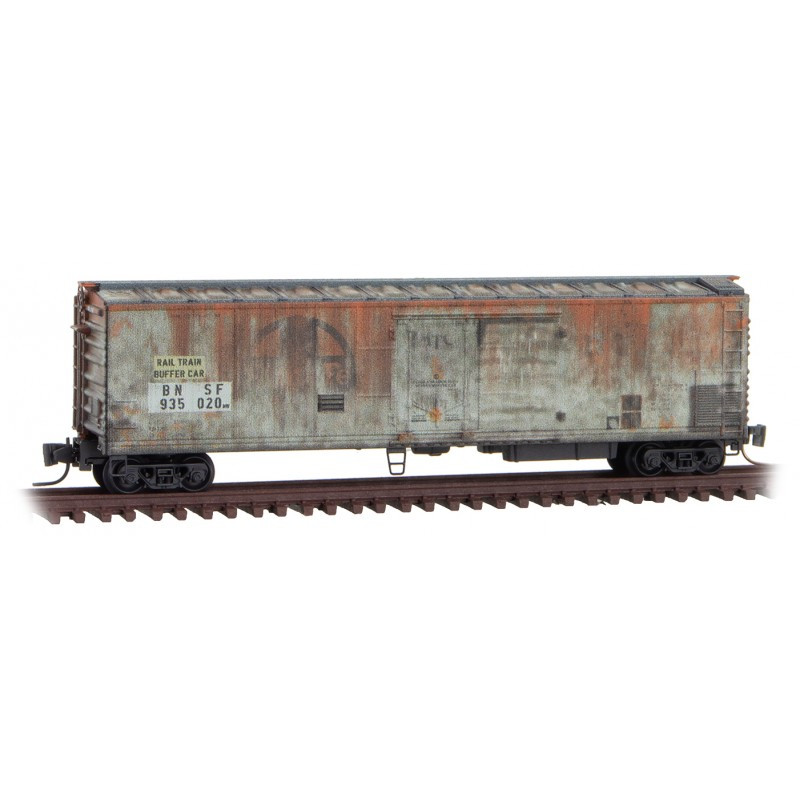 Micro Trains ~ Z Scale~ BNSF/ex-ATSF Weathered 2pk ~ 99405281