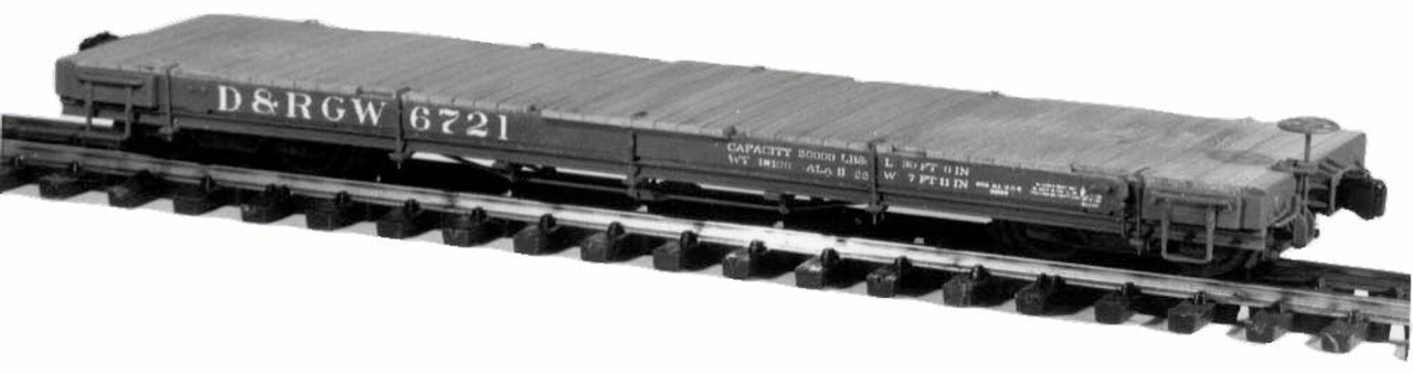 Rail Line ~ HOn3 Scale ~ 30' Idler Flatcar ~ Kit ~ Denver