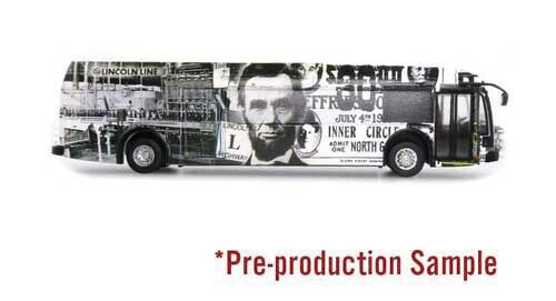 Iconic Replicas ~ HO Scale ~ Proterra ZX-5 Bus ~ Assembled ~ Reno