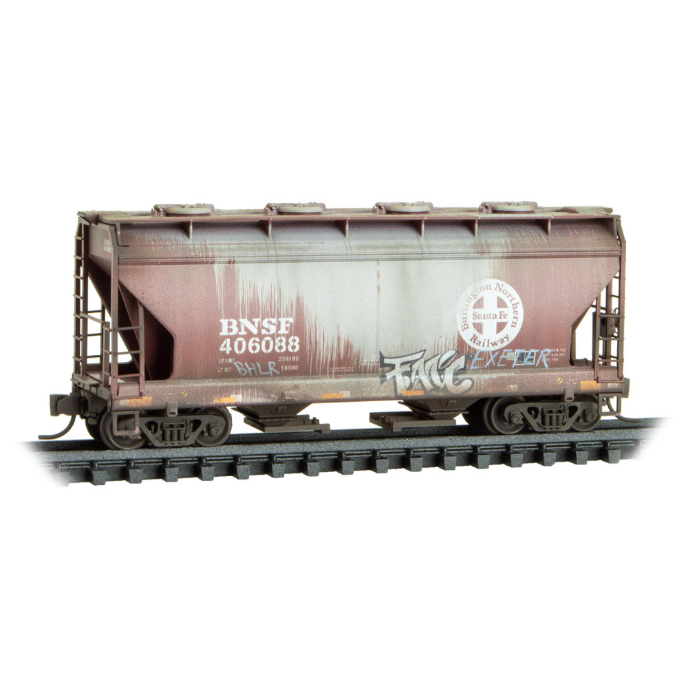 Micro Trains ~ N Scale ~ 3-Pack ~ ACF 39' 2-Bay Center-Flow