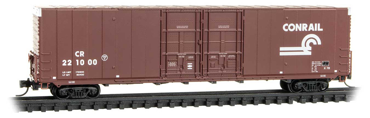 Micro Trains ~ N Scale ~ 60' Excess-Height Double-Plug-Door Boxcar