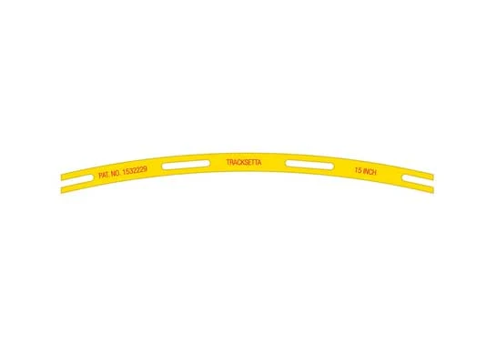 Template. Track Inches Peco ~ HO Scale ~ Tracksetta Track Laying Template ~ 10