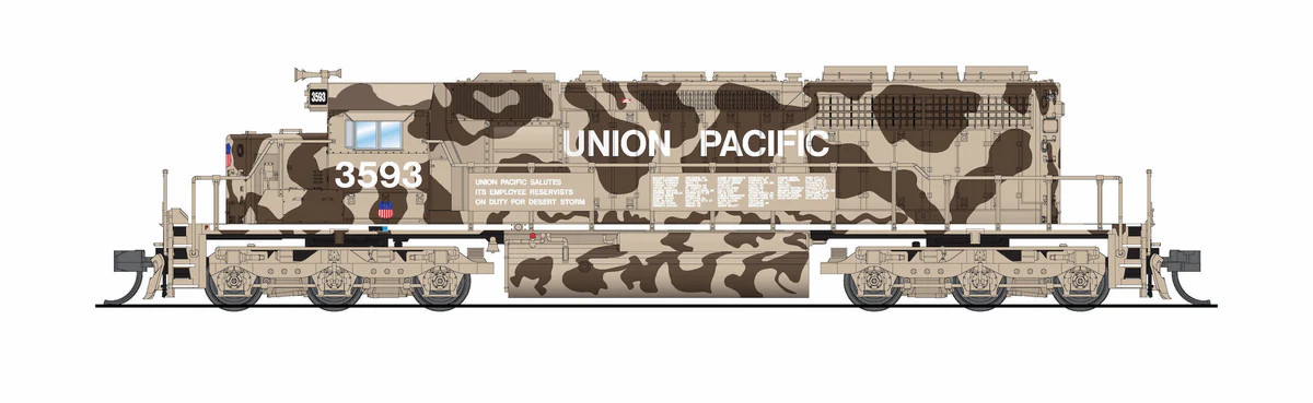 Broadway Limited ~ N Scale ~ EMD SD40-2 ~ Union Pacific #3593 ~ DC