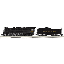 Atlas ~ N Scale ~ Berkshire 2-8-4 Steam Locomotive ~ CHESAPEAKE