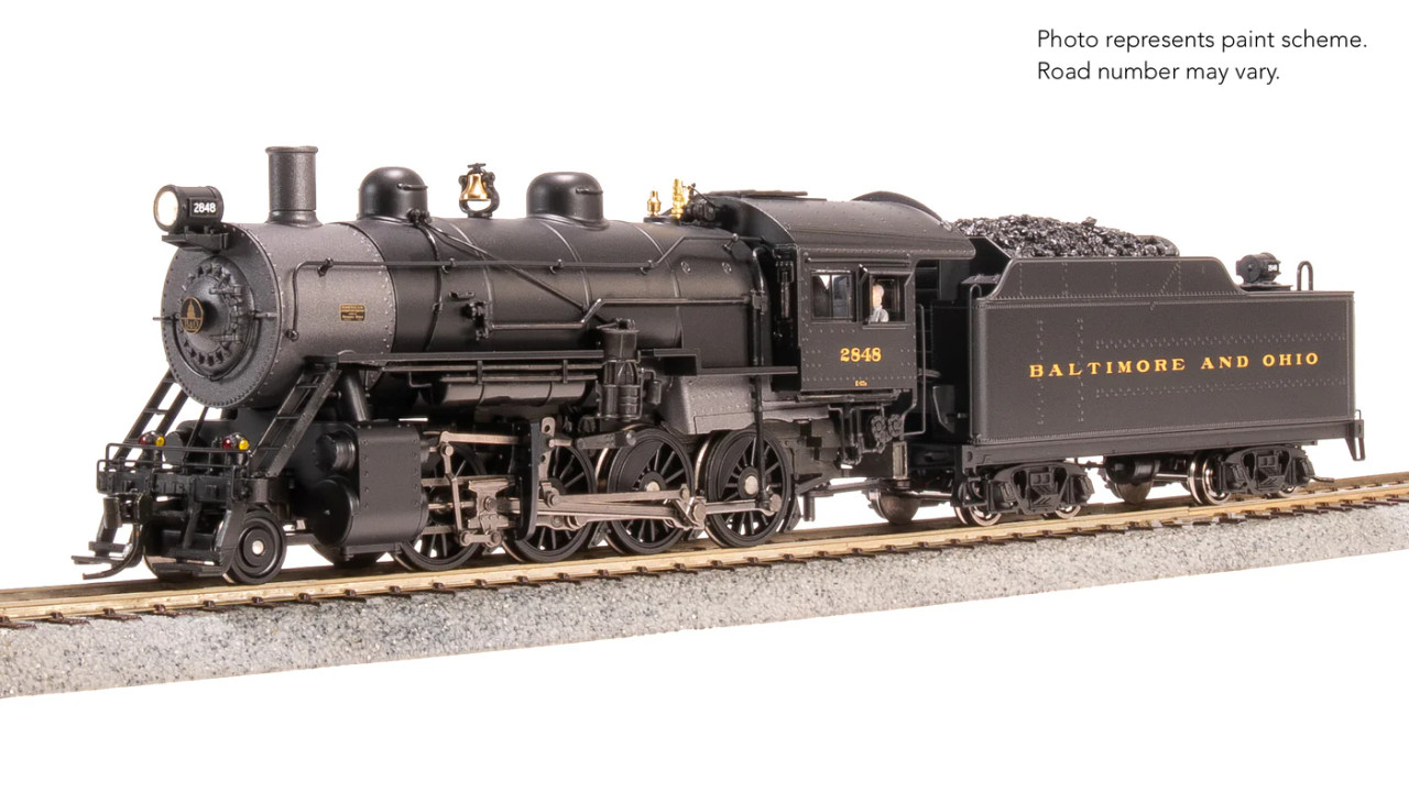 鉄道模型 BROADWAY LIMITED CNJ M1S 2-8-2 854 Broadway Limited ~ HO Scale ~ 2-8-0 Consolidation ~ Baltimore