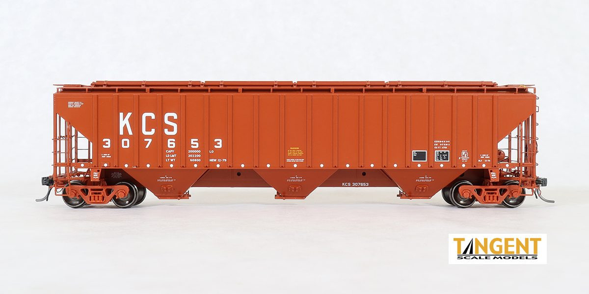 Tangent ~ N Scale ~ Trinity Industries 4750 Covered Hopper ~ BNSF