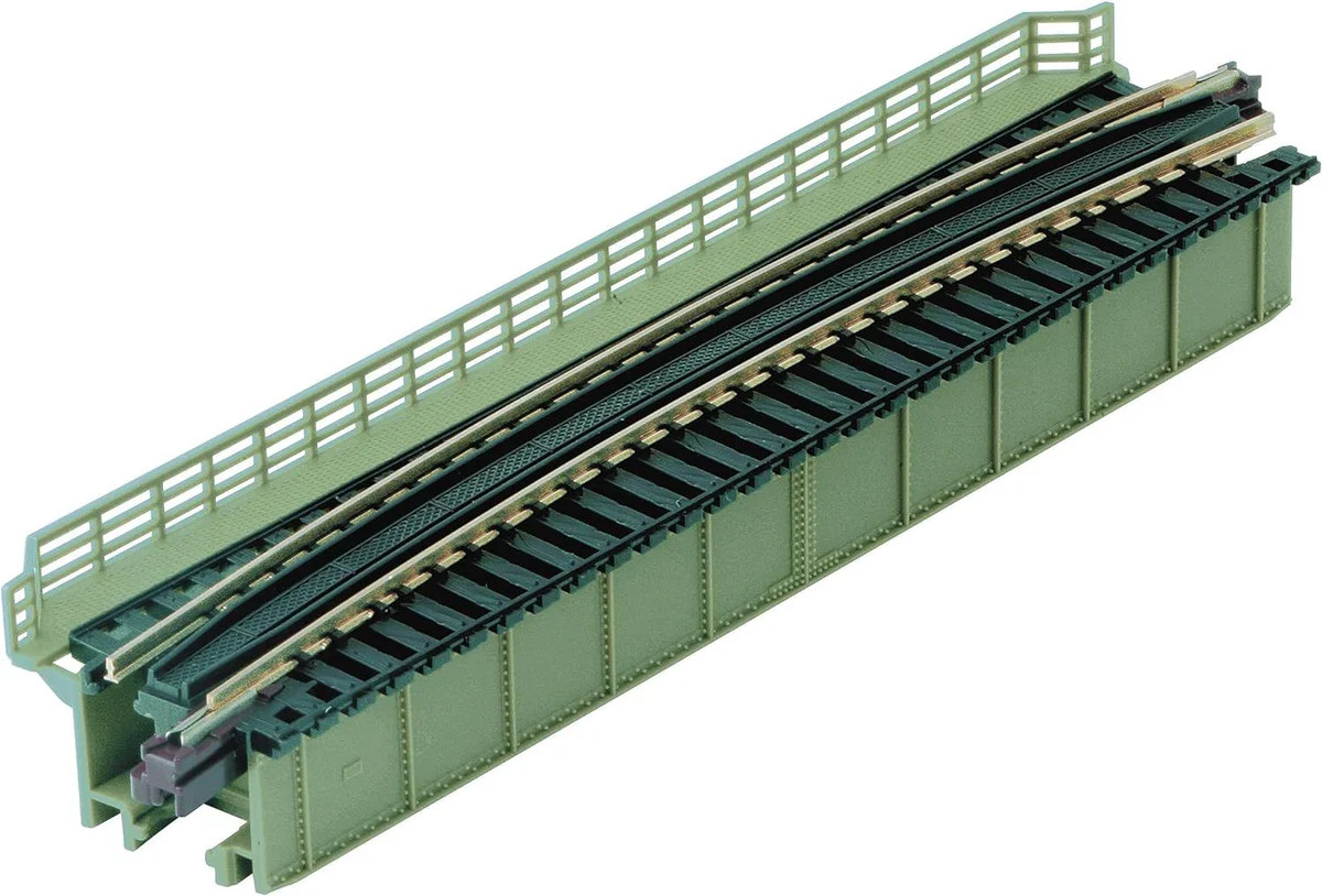 Kato ~ N Scale ~ Single Track Deck Girder Curved Bridge R481-15