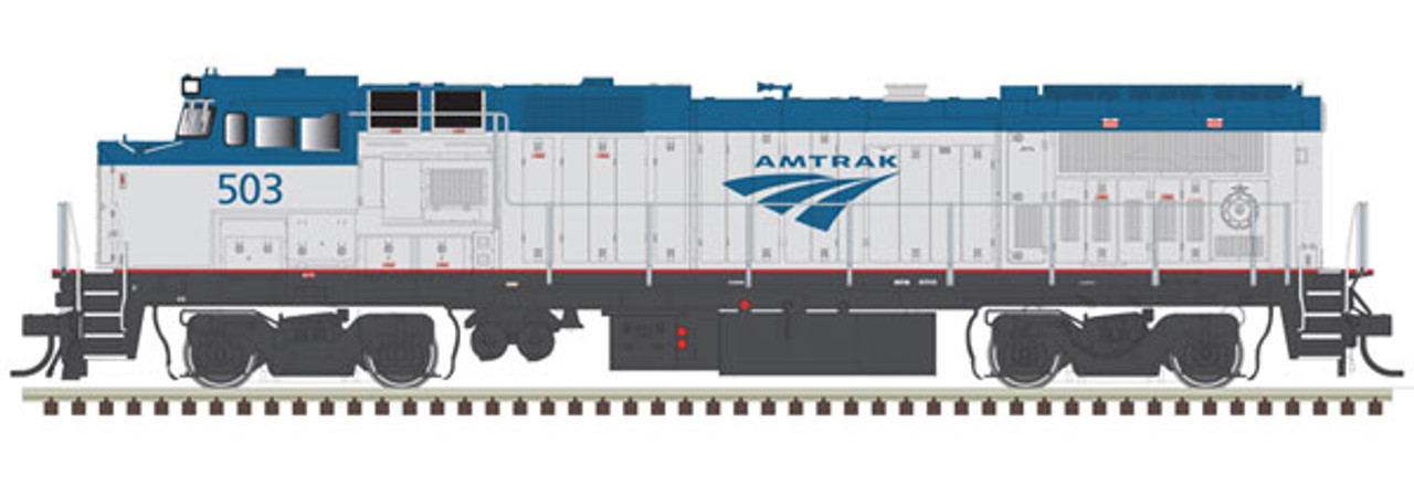 Atlas ~ N Scale ~ GE Dash 8-40BHW ~ Amtrak #503 ~ Standard
