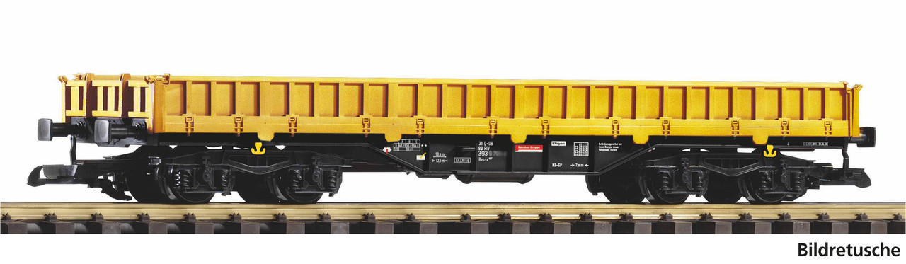 PIKO ~ G Scale ~ Res-x Low-sided wagon ~ 37765 - Iron Planet Hobbies