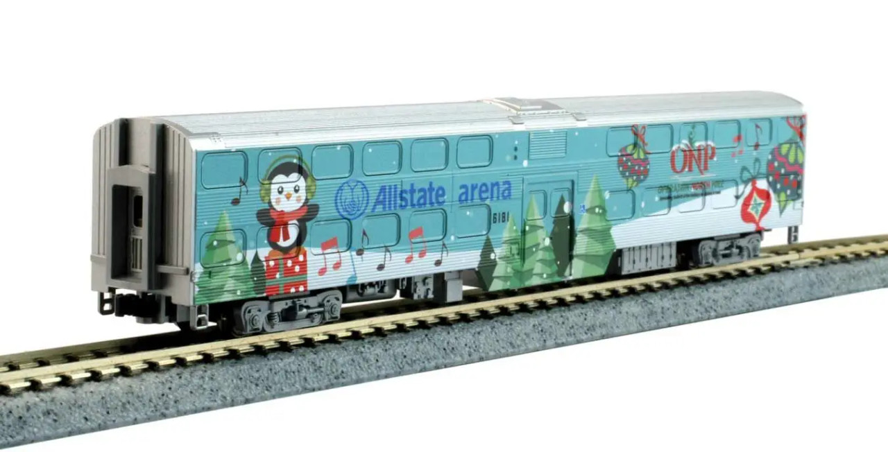 KATO ~ N Scale ~ Operation North Pole Christmas Train Starter Set