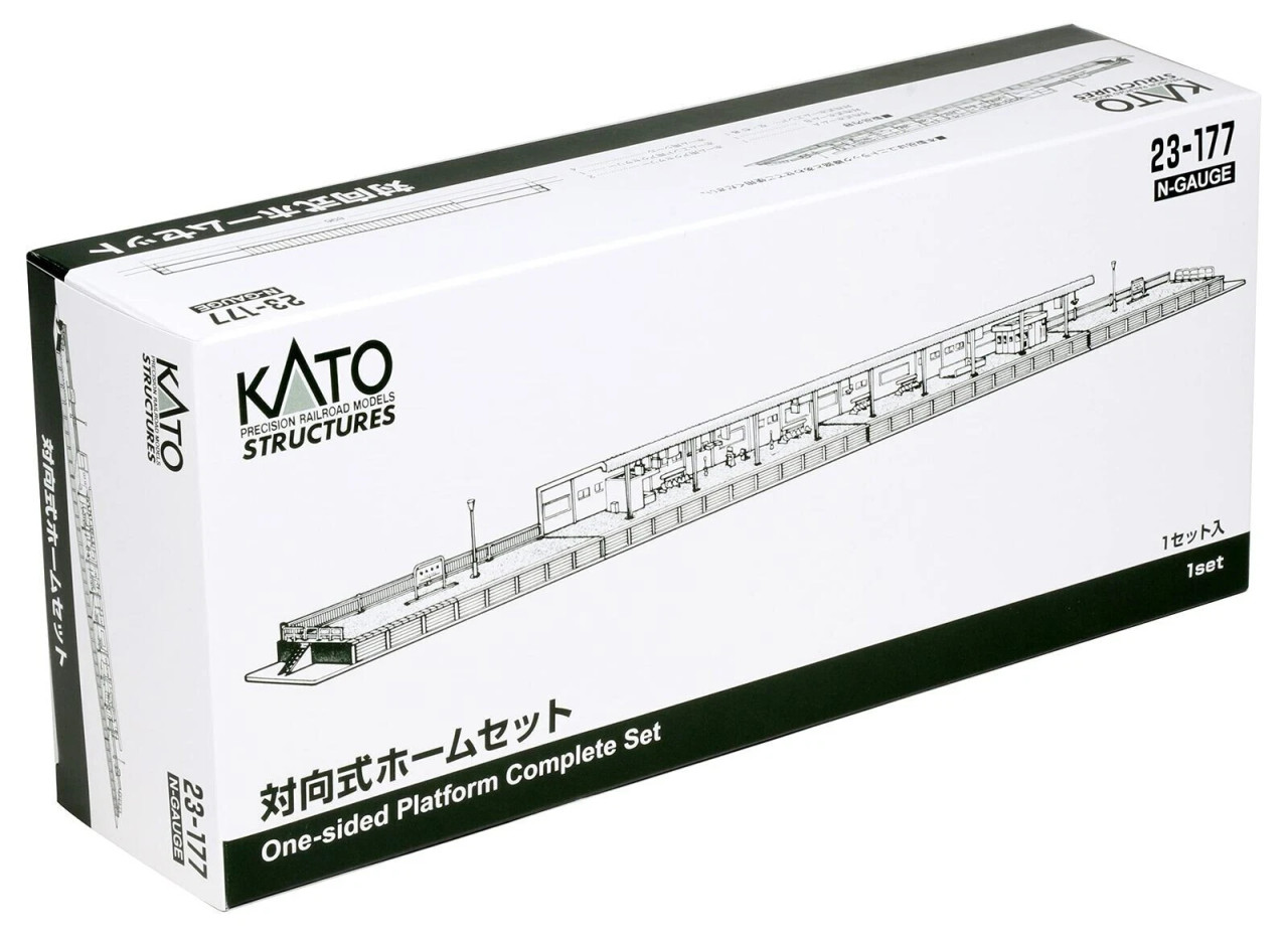 Kato ~ N Scale ~ One-sided Platform Complete Set ~ Kit ~ 23-177