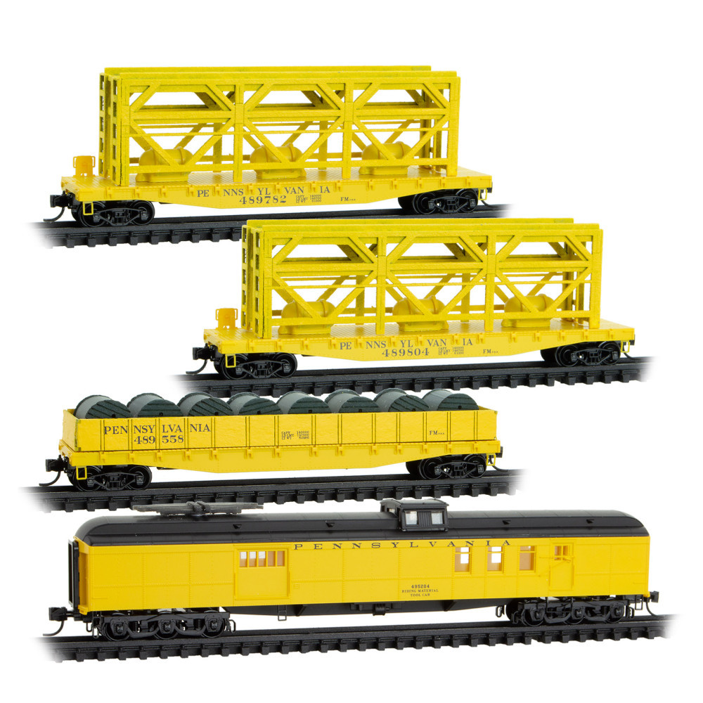 Micro Trains ~ N Scale ~ 50' Flatcars and 70' Heavyweight Mail