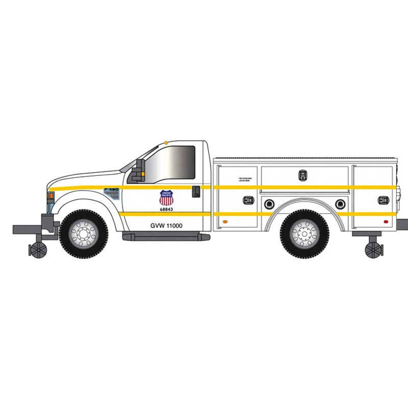 Atlas ~ HO Scale ~ Ford F-350 Hi Railer ~ Union Pacific ~ 30000172