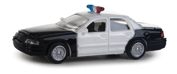 Walthers SceneMaster ~ HO Scale ~ Ford Crown Victoria Police
