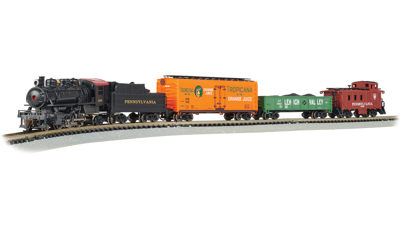 Bachmann ~ N Scale ~ The Keystone Train Starter Set with 2-6-2