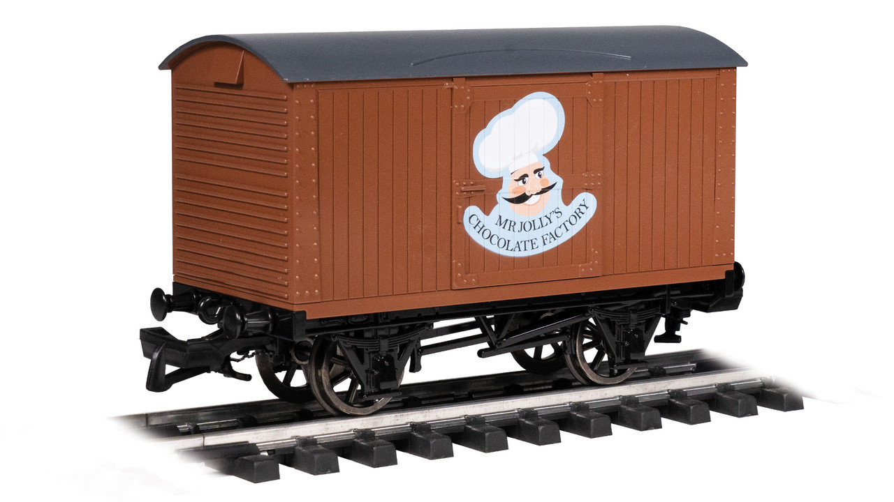 Bachmann ~ G Scale ~ Box Van ~ Mr. Jolly's Chocolate Factory ~ 98029