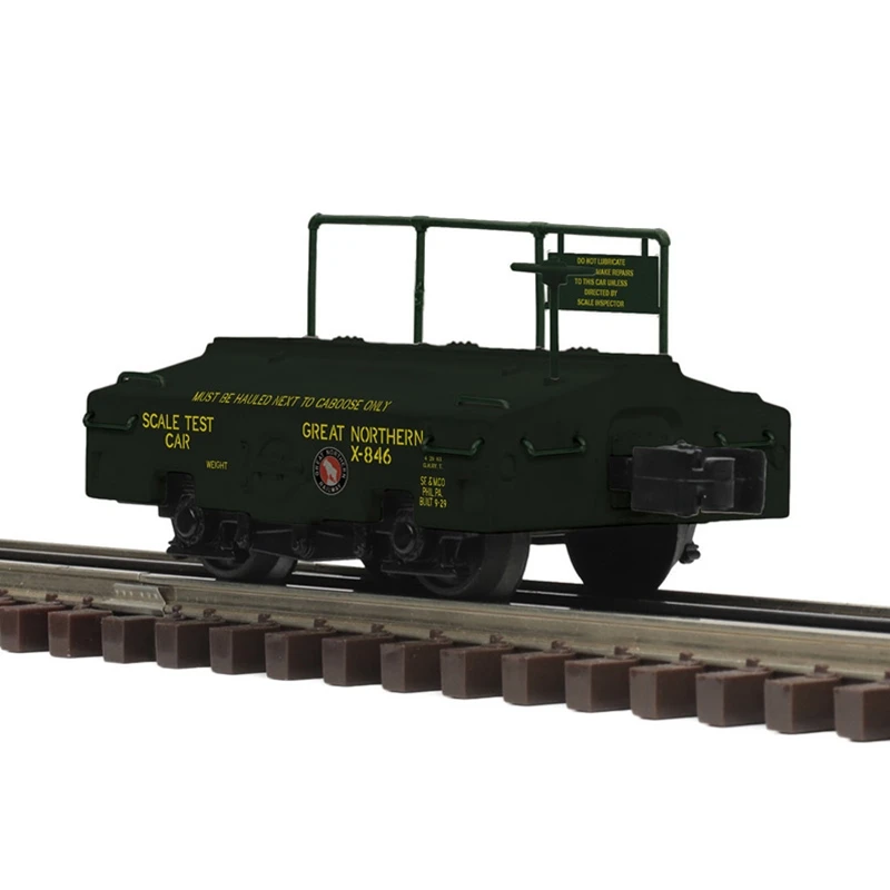 Atlas ~ O Scale ~ Trainman ~ 52'6" Flat Car w/load ~ Alaska Railroad ...