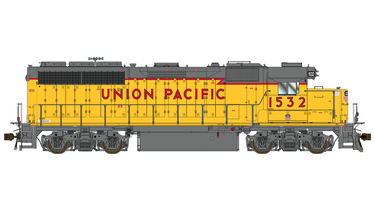Class One Model Works ~ HO Scale ~ EMD GP40-2 1A3 ~ BNSF #3000 ~ DC/DCC ...