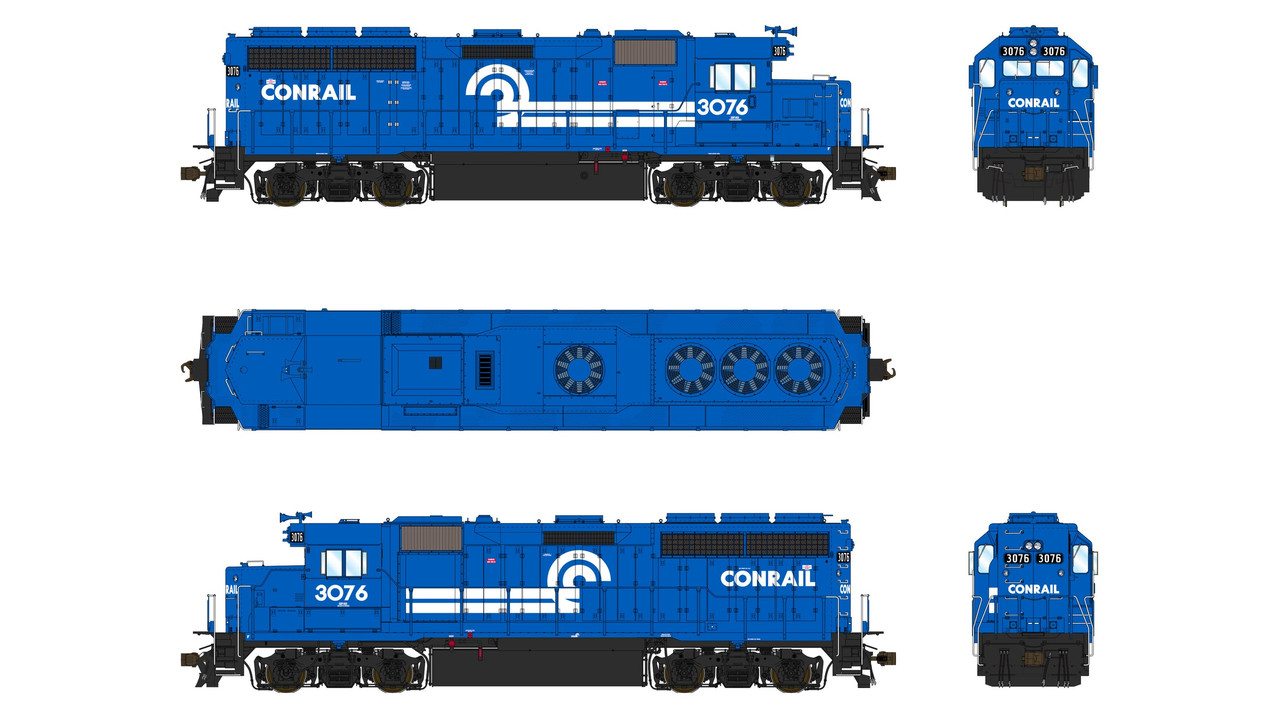 Class One Model Works ~ HO Scale ~ EMD GP40-2 1A3 ~ BNSF #3000 ~ DC/DCC ...