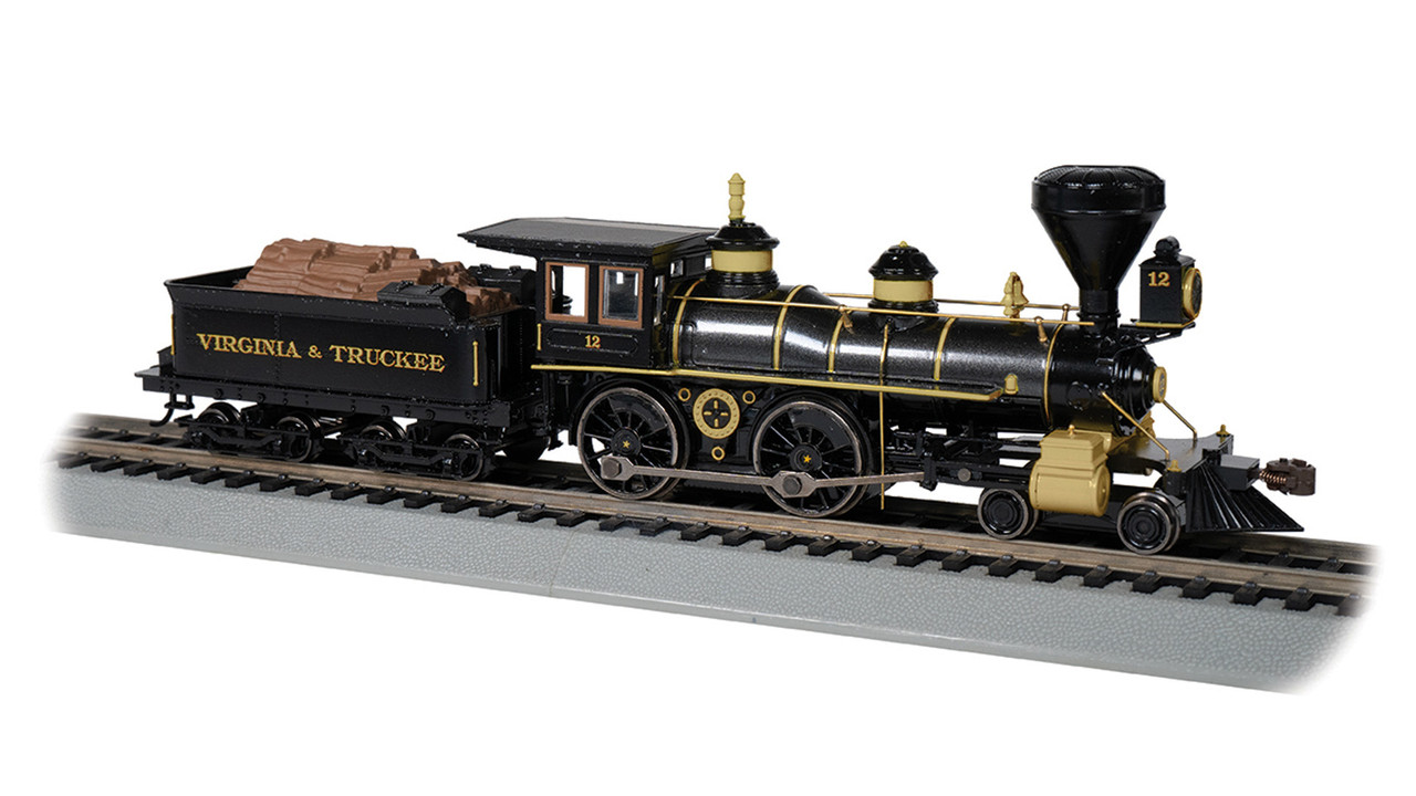 Bachmann ~ HO Scale ~ 4-4-0 American ~ Virginia & Truckee #12