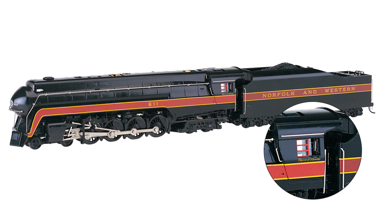 Bachmann ~ HO Scale ~ 4-8-4 Class J ~ Norfolk & Western #611 ~