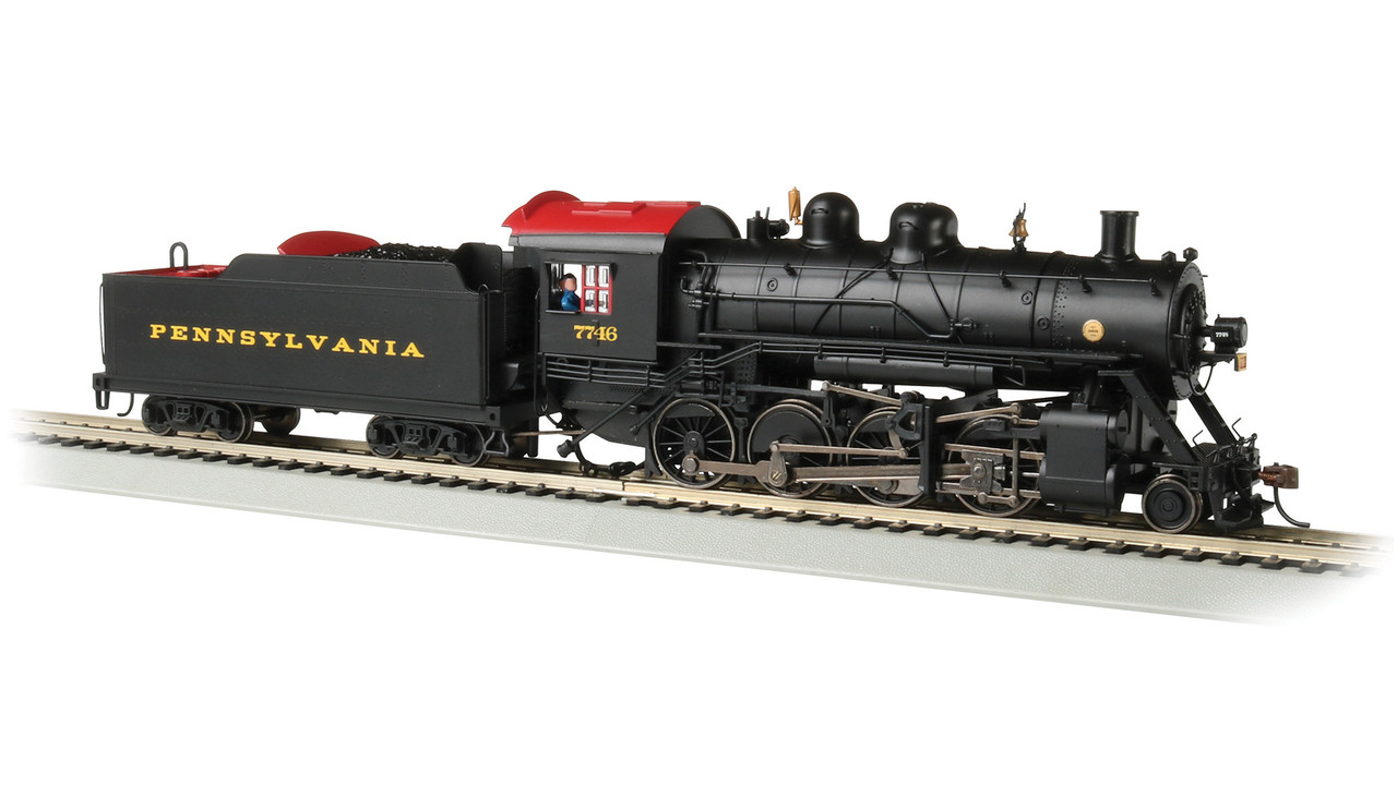 Bachmann ~ HO Scale ~ Baldwin 2-8-0 ~ Pennsylvania Railroad #7746