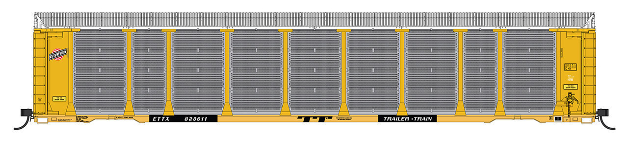 Ho Scale Bio Auto Rack Intermountain HO Scale ~Union Pacific ARMN ~ Mechanical Reefer ~ 48809