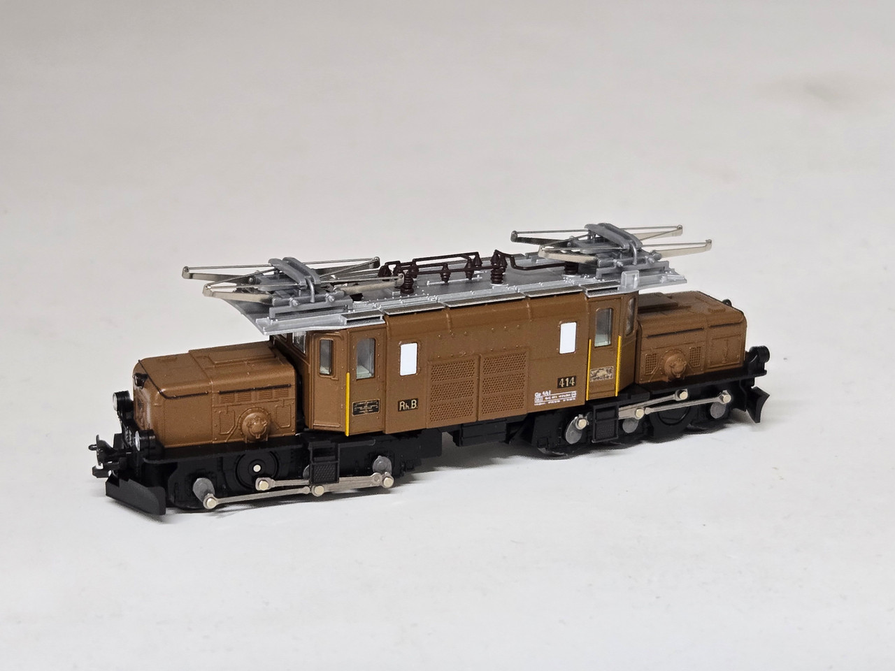 Kato ~ N Scale ~ Class Ge 6/6-I Rhaetian Crocodile ~ Rhaetian