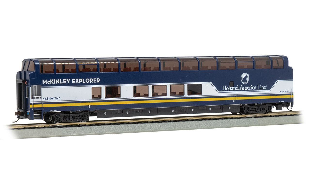 Bachmann ~ HO Scale ~ 85' Colorado Railcar ~ Dome Lighted