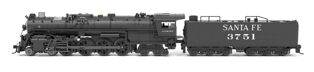 Broadway Limited ~ N Scale ~ 4-8-4 Northern ~ Santa Fe ATSF #3751