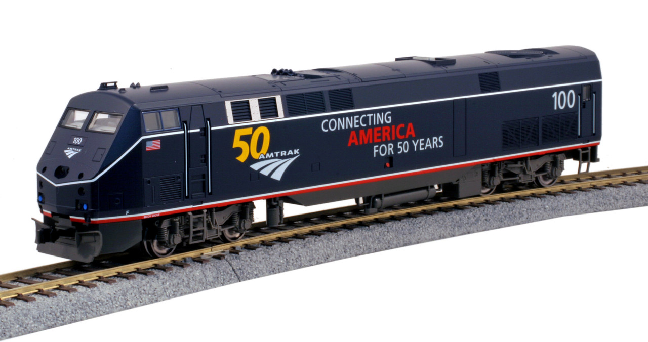 Kato ~ HO Scale ~ GE P42 ~ Amtrak #100 ~ DCC Sound ~ 37-6113LSD