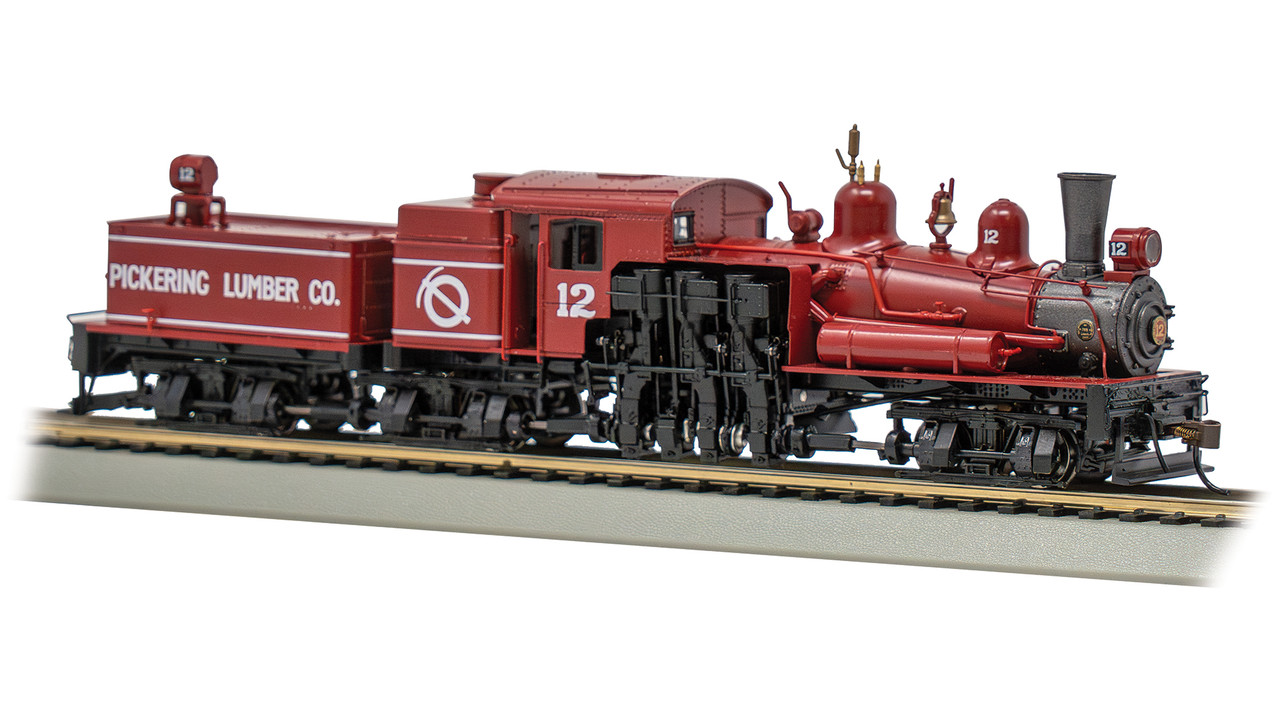 Bachmann ~ HO Scale ~ Spectrum 80-Ton Three-Truck Shay ~ Cass