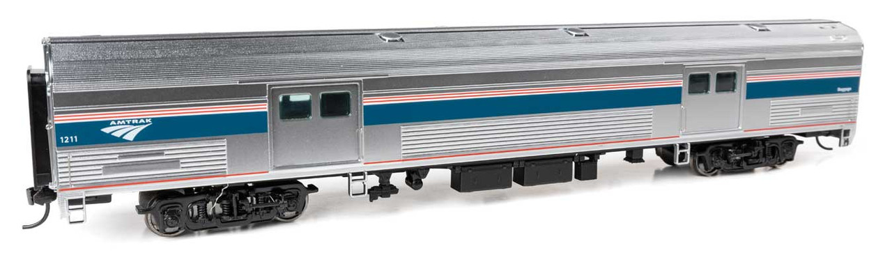 Walthers Proto ~ HO Scale ~ 73' Budd Baggage Car ~ Amtrak #1211