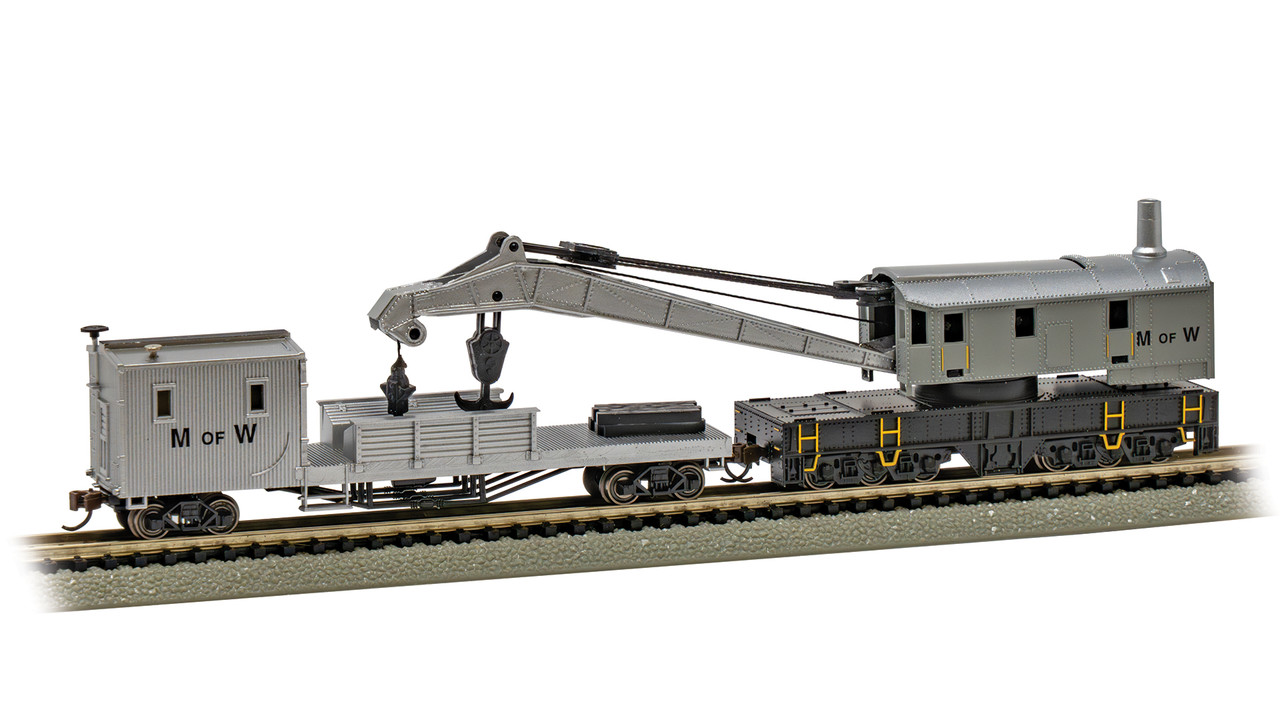 Bachmann ~ N Scale ~ 250-Ton Crane and Boom Tender ~ Maintenance