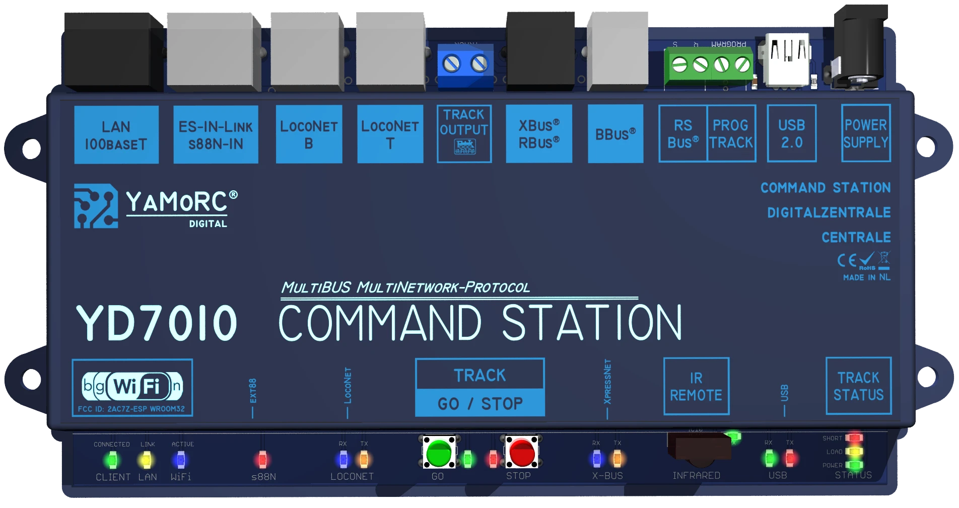 YaMoRC ~ DCC Central Command Station ~ YD7010