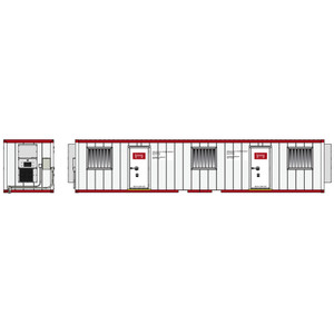 Atlas ~ HO Scale ~ Mobile Office Container ~ RJ Corman ~ 70000303