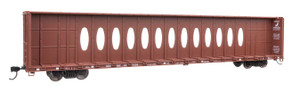 WalthersMainline ~ HO Scale ~ 72' Centerbeam Flatcar with Opera Windows ~ BNSF #559083 ~ 910-50735