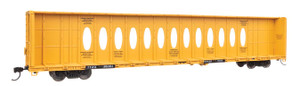 WalthersMainline ~ HO Scale ~ 72' Centerbeam Flatcar with Opera Windows ~ TTX #86384 ~ 910-50746