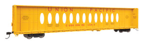 WalthersMainline ~ HO Scale ~ 72' Centerbeam Flatcar with Opera Windows ~ Union Pacific #217021 ~ 910-50747